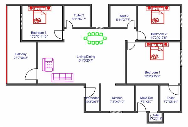  independent-floors Floor Plan Floor Plan