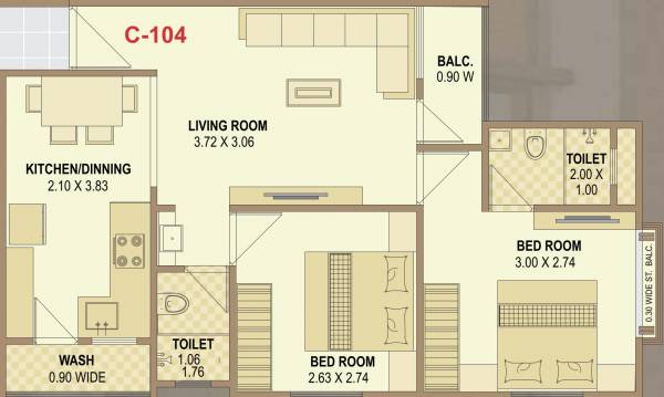 Floor Plan asopalav-residency-block-c Floor Plan Floor Plan