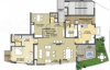 park-presidia Floor Plan Upper Level Duplex Plan