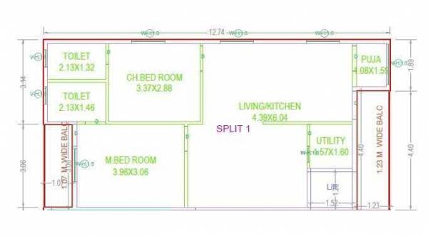  geeta-residency Floor Plan Floor Plan