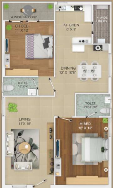 Floor Plan sri-bhaskara-homes Floor Plan Floor Plan