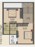  vrajbhoomi Floor Plan First Floor Plan