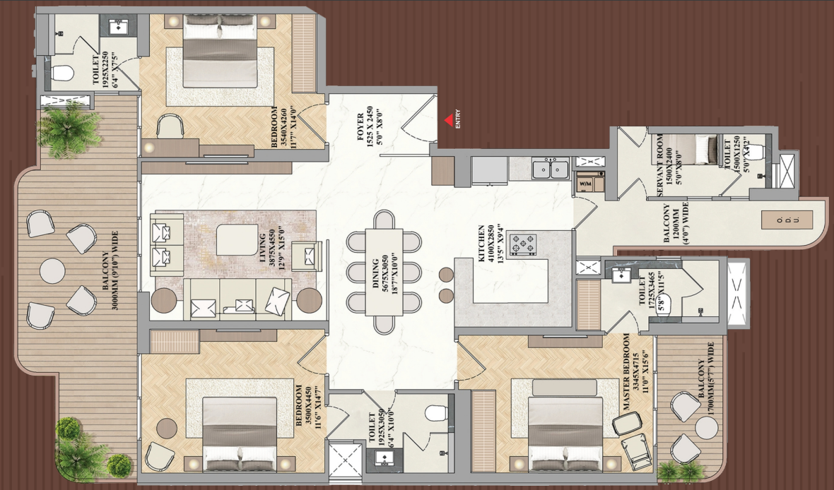 Floor Plan medalleo low rise Floor Plan Floor Plan