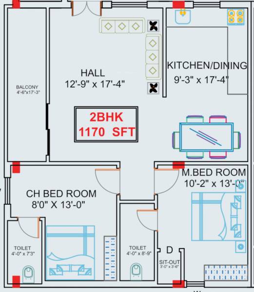 gretel-residency Floor Plan Floor Plan