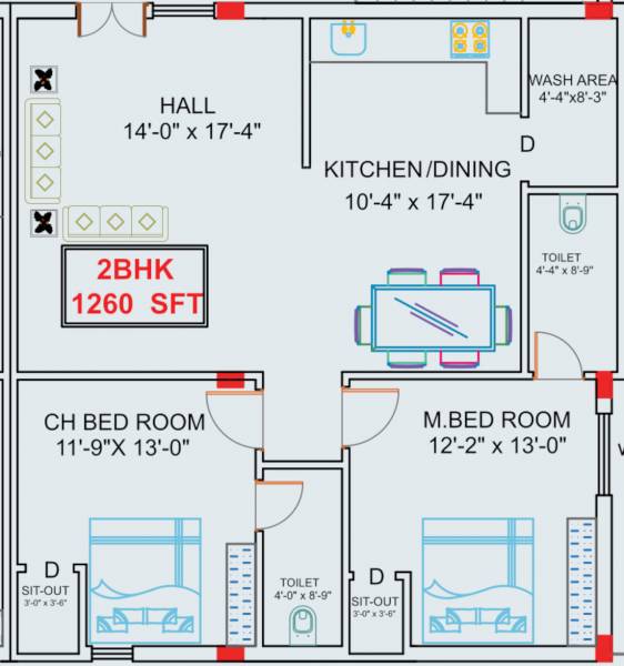  gretel-residency Floor Plan Floor Plan
