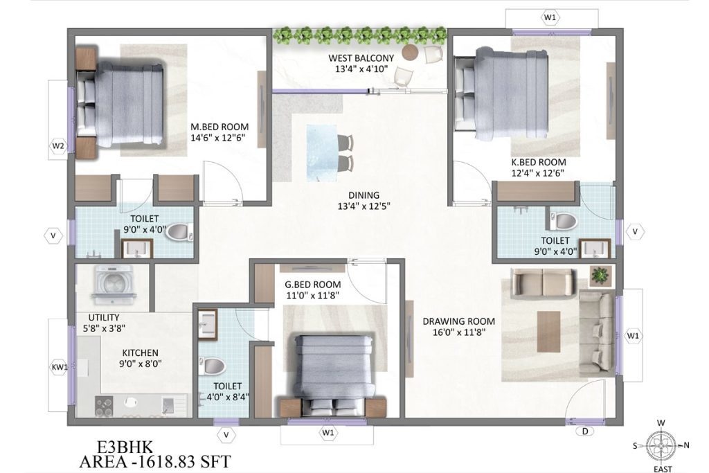  sky towers Floor Plan Floor Plan