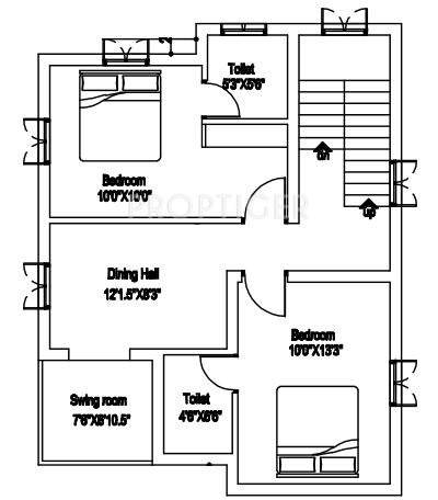 Pappas Green Valley (3BHK+3T (1,520 sq ft) 1520 sq ft)