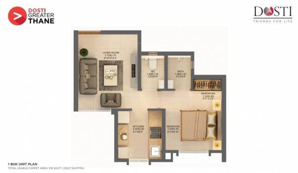 Floor Plan greater-thane-sector-3a-cluster-1b-phase-3 Floor Plan Floor Plan