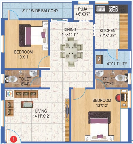  ayodhya-gated-comunity Floor Plan Floor Plan