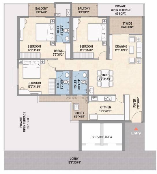  shreekhetra-greenpark Floor Plan Floor Plan