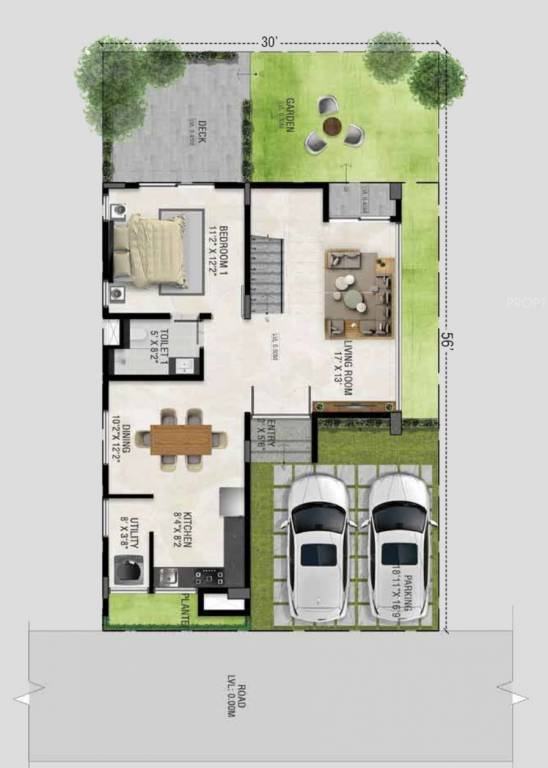  evo aeris Floor Plan Ground Floor Plan