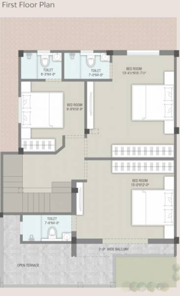  madhuvan-grace Floor Plan First Floor Plan