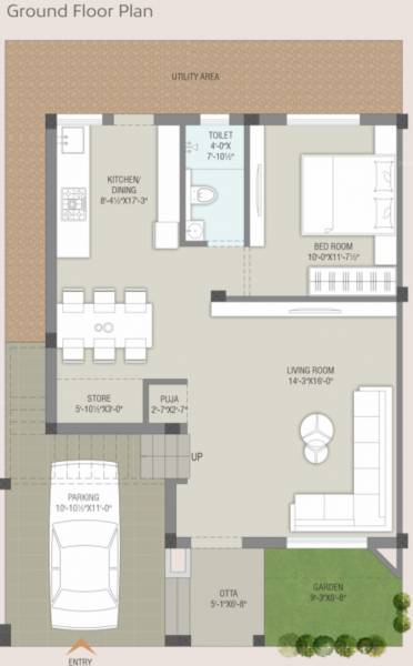 madhuvan-grace Floor Plan Ground Floor Plan