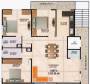 Vani Sunrise Enclave (3BHK+2T (1,323 sq ft) 1323 sq ft)