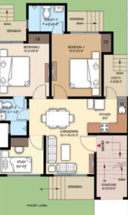  flamingo floors Floor Plan Lower Level Duplex Plan