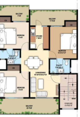  flamingo floors Floor Plan Lower Level Duplex Plan