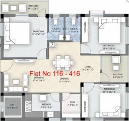 Floor Plan padmananda-palace Floor Plan Floor Plan