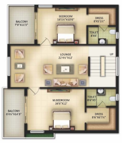  orion-villas Floor Plan First Floor Plan