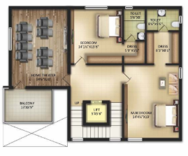 orion villas Floor Plan First Floor Plan