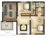 First Floor Plan  orion-villas Floor Plan First Floor Plan