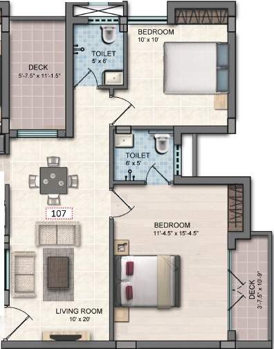 emerald Floor Plan Floor Plan