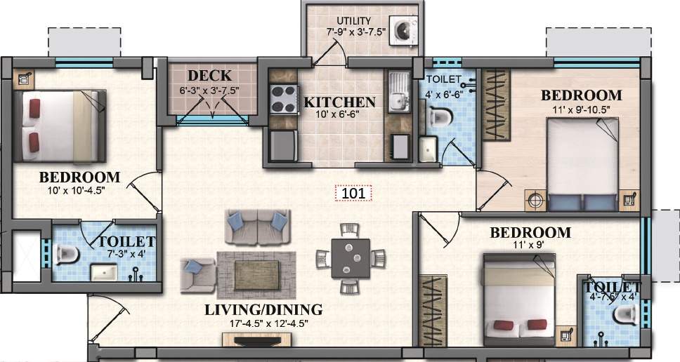 emerald Floor Plan Floor Plan