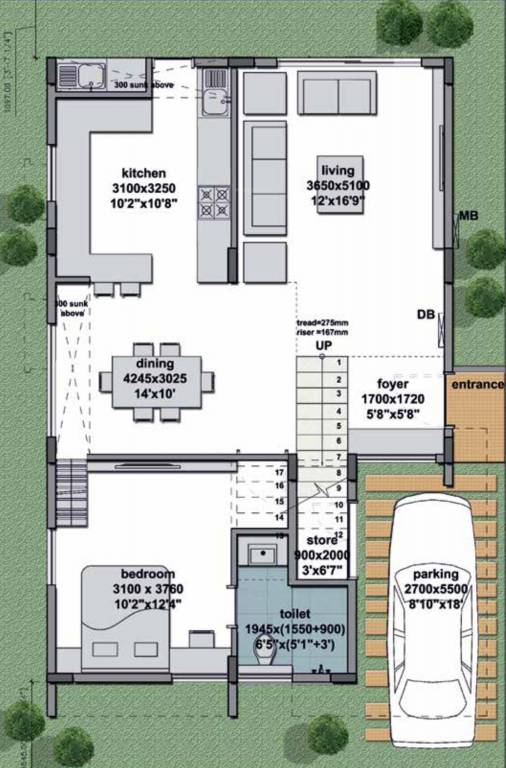 stillwaters villa Floor Plan Ground Floor Plan