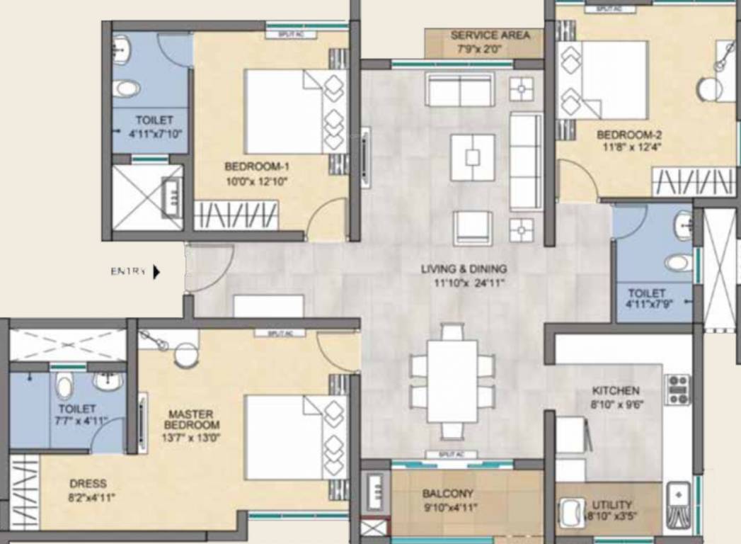 Floor Plan tvs emerald peninsula Floor Plan Floor Plan