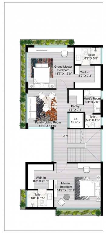  estates aranya phase i Floor Plan First Floor Plan