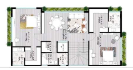  estates aranya innovative township phase i Floor Plan First Floor Plan