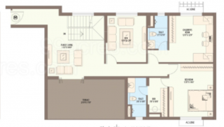 Upper Level Duplex Plan  ozone-phase-ii Floor Plan Upper Level Duplex Plan