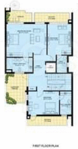 park view grand spa Floor Plan Medium Level Floor