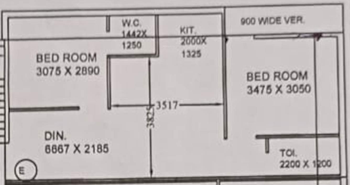  tridhara residency Floor Plan Floor Plan