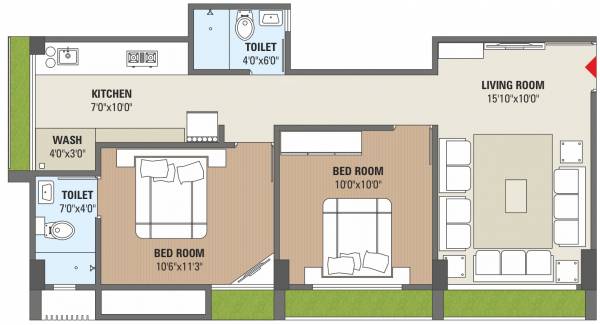  residency Floor Plan Floor Plan
