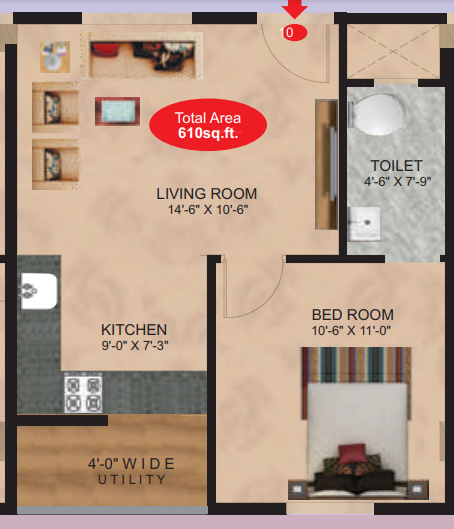  residency Floor Plan Floor Plan