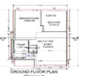  al kabeer bungalows Floor Plan Ground Floor Plan