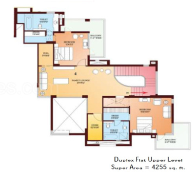 Upper Level Duplex Plan exotica Floor Plan Upper Level Duplex Plan
