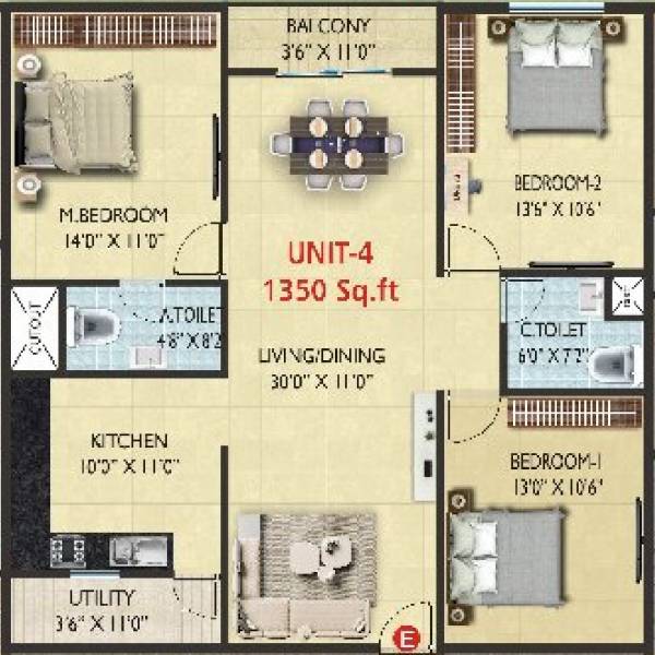  s-s-nandakam Floor Plan Floor Plan