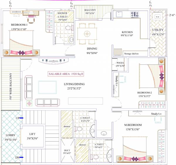  park-view Floor Plan Floor Plan
