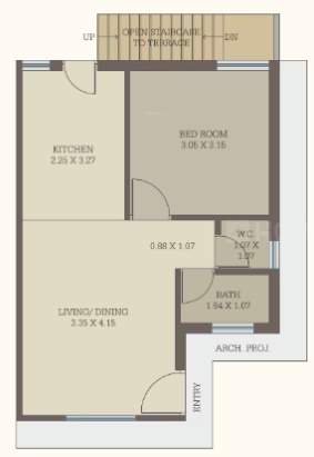  maa tenaments Floor Plan Ground Floor Plan