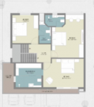  status-bungalows Floor Plan First Floor Plan