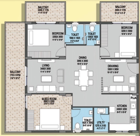  park-edge Floor Plan Floor Plan