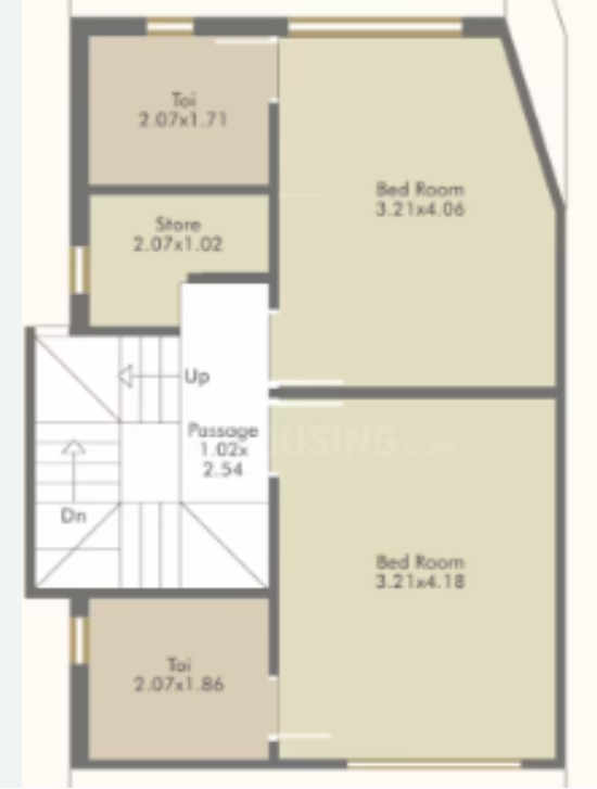  aangan Floor Plan First Floor Plan