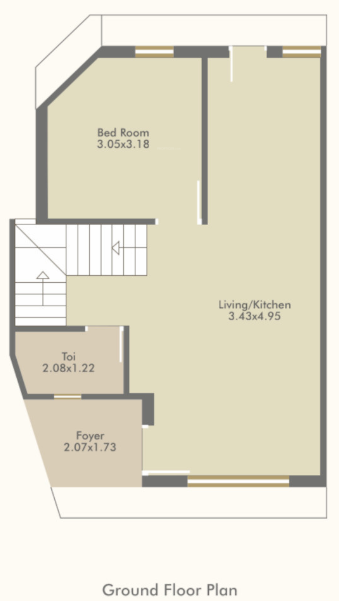  aangan Floor Plan Ground Floor Plan
