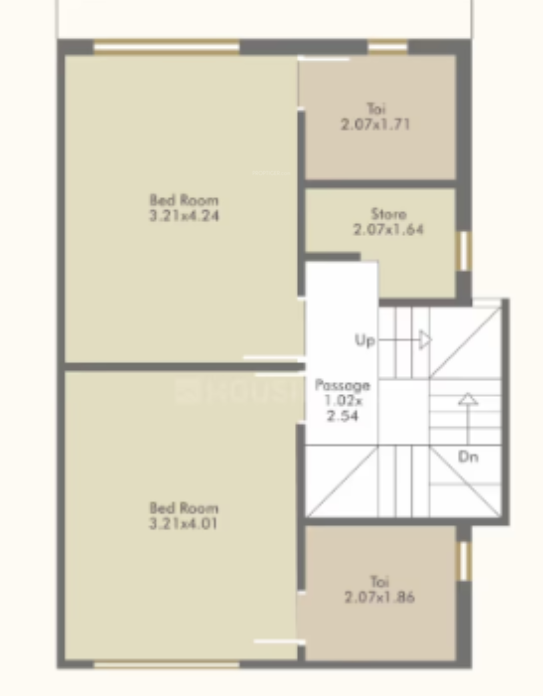  aangan Floor Plan First Floor Plan