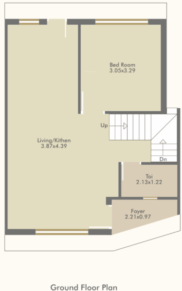  aangan Floor Plan Ground Floor Plan