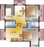 Four Bradley Homes (2BHK+2T (990 sq ft) 990 sq ft) Four Bradley Homes (2BHK+2T (990 sq ft) 990 sq ft)
