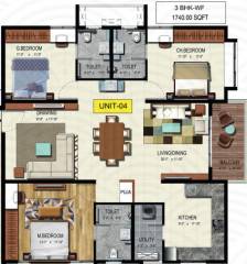  wave Floor Plan Floor Plan