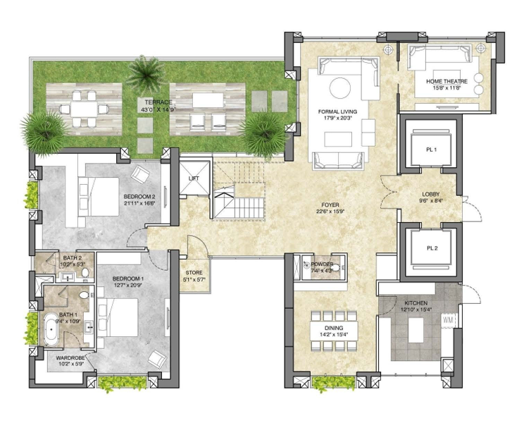 Lower Level Duplex Plan atmosphere Floor Plan Lower Level Duplex Plan