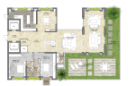  atmosphere Floor Plan Lower Level Duplex Plan